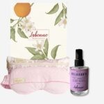 Spray relaxante + máscara do sono